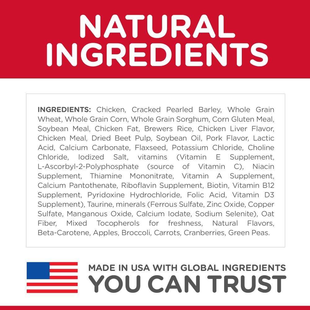 Hill Science Dog Food Ingredients