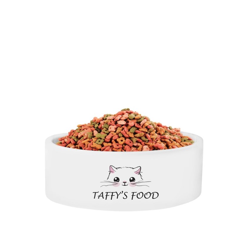Personalised Cat Food Bowls