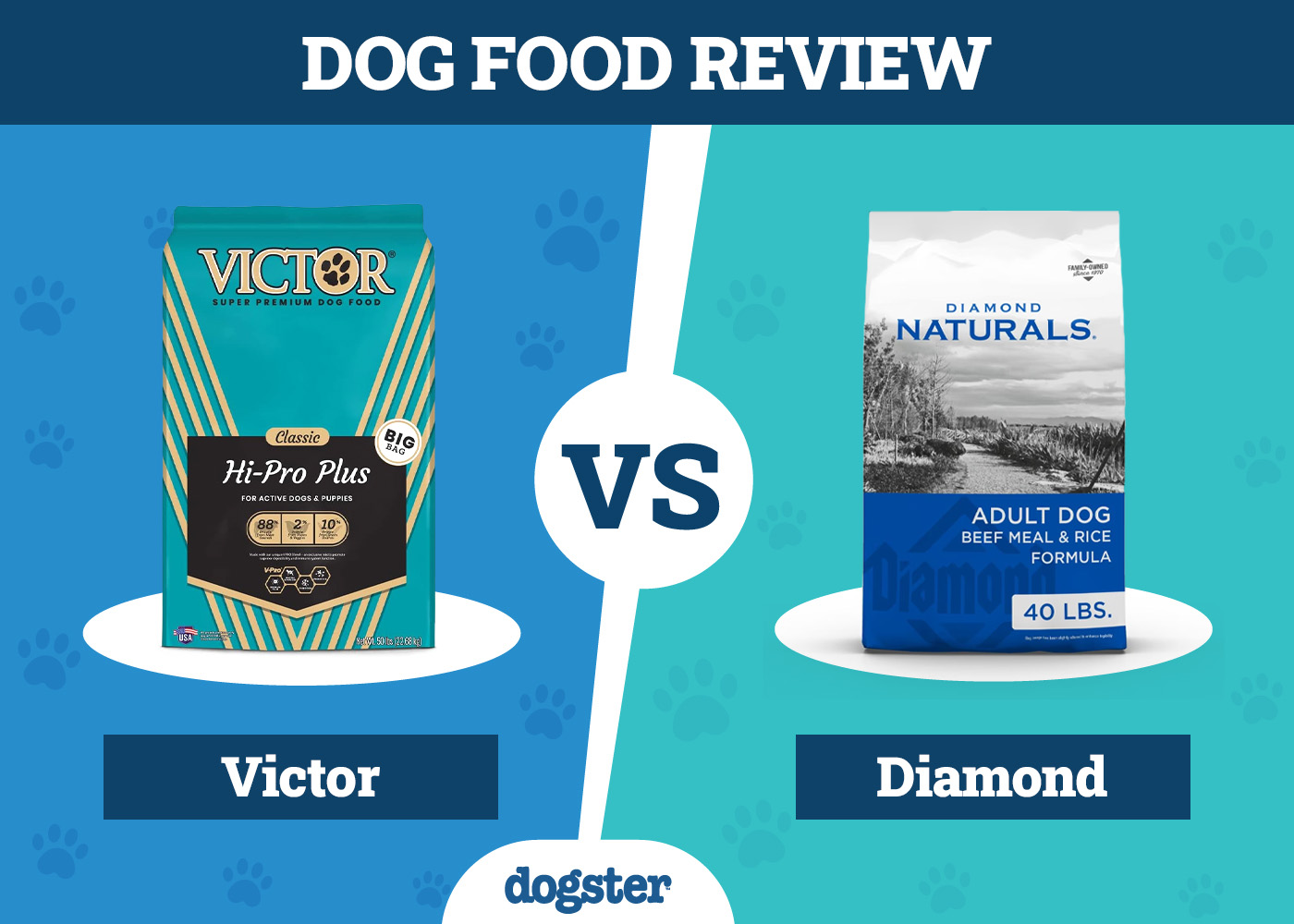 Diamond Naturals Vs Victor Dog Food